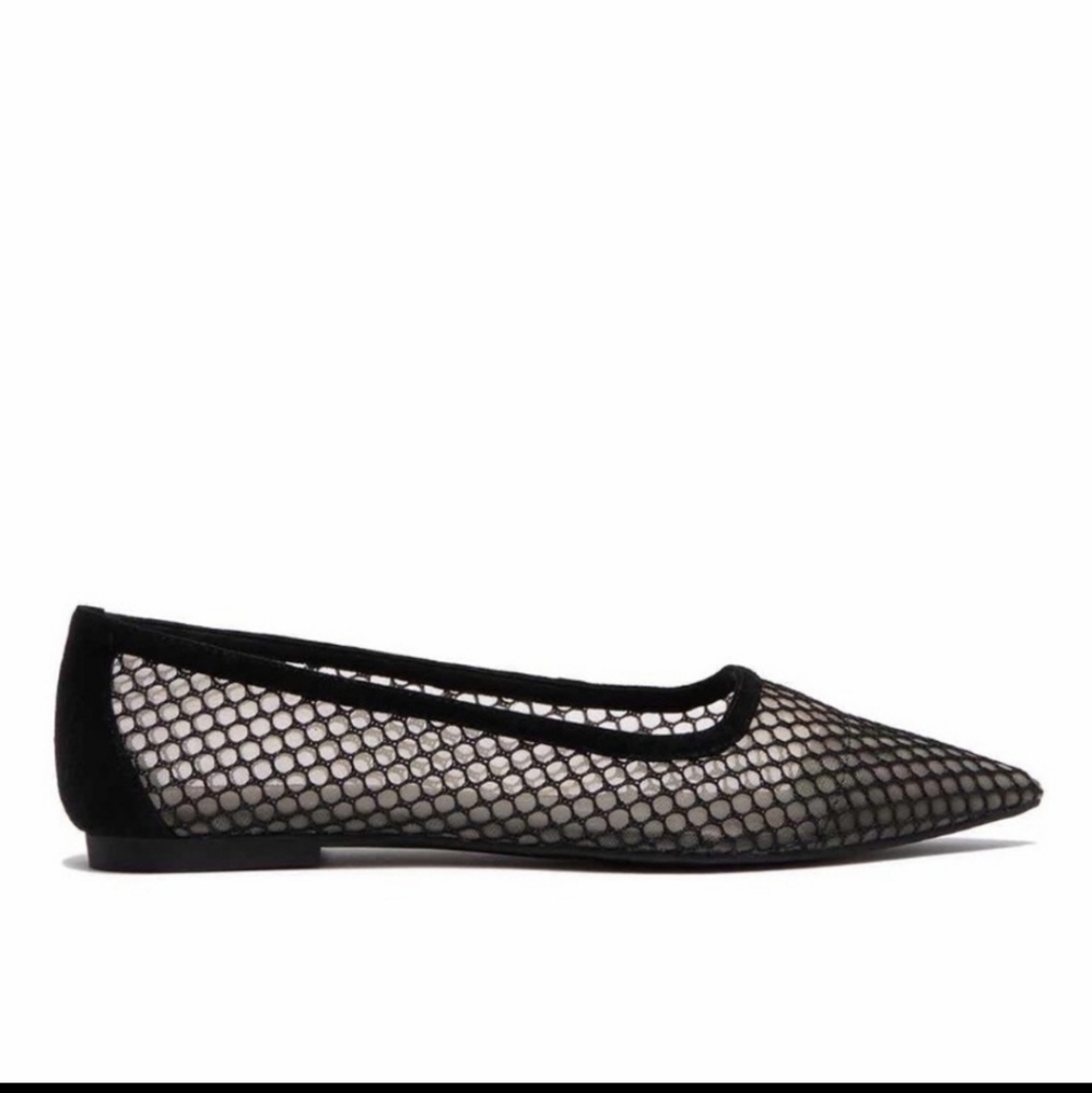[Jeffery Campbell] Meranda Mesh Flats - Picture 3 of 6